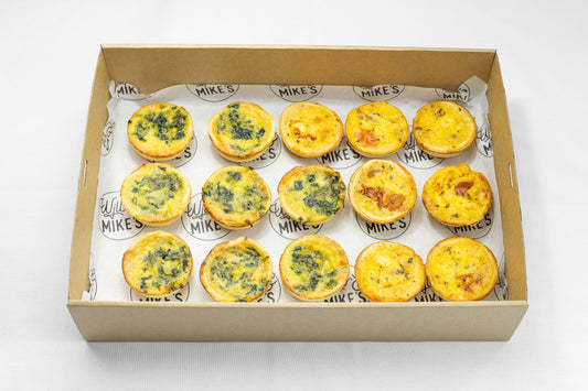 Mini Vego Quiche Platter (16 pieces)