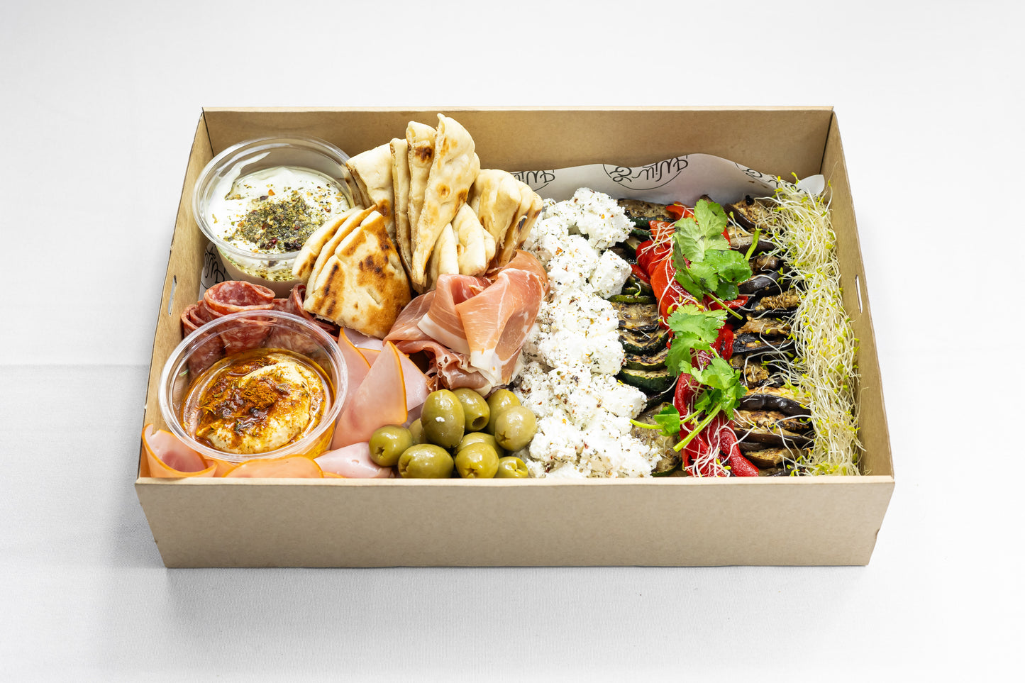 Mediterranean Delight Antipasto Platter (serves 15)