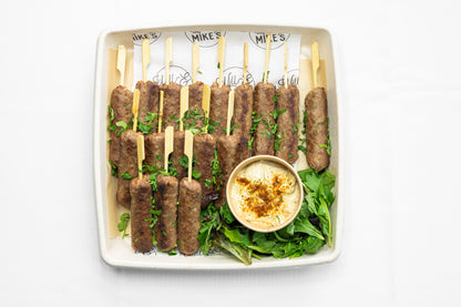 Mediterranean Lamb Kofta with Hommus (16 pieces)