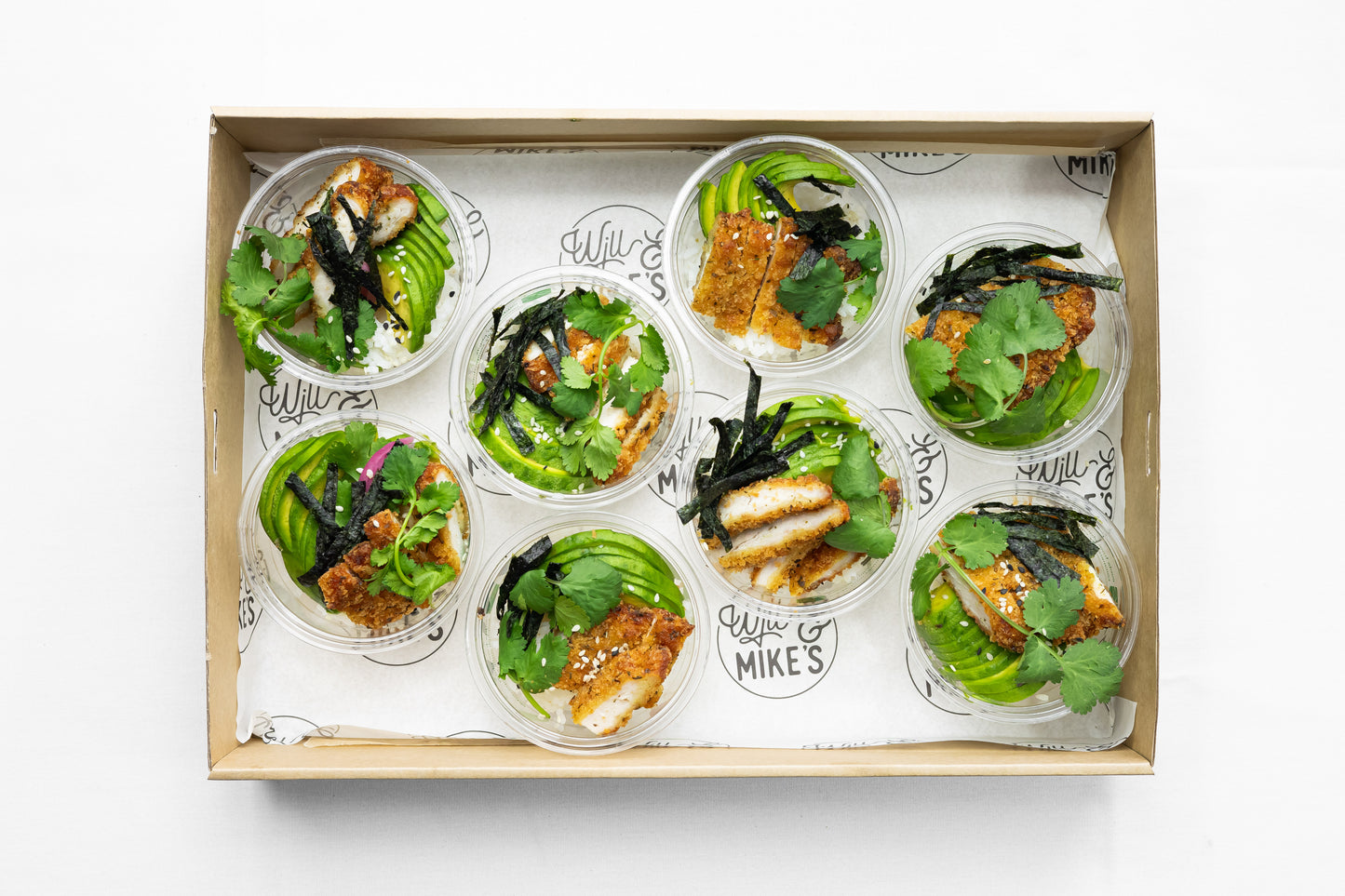 Chicken Katsu Sushi Pots