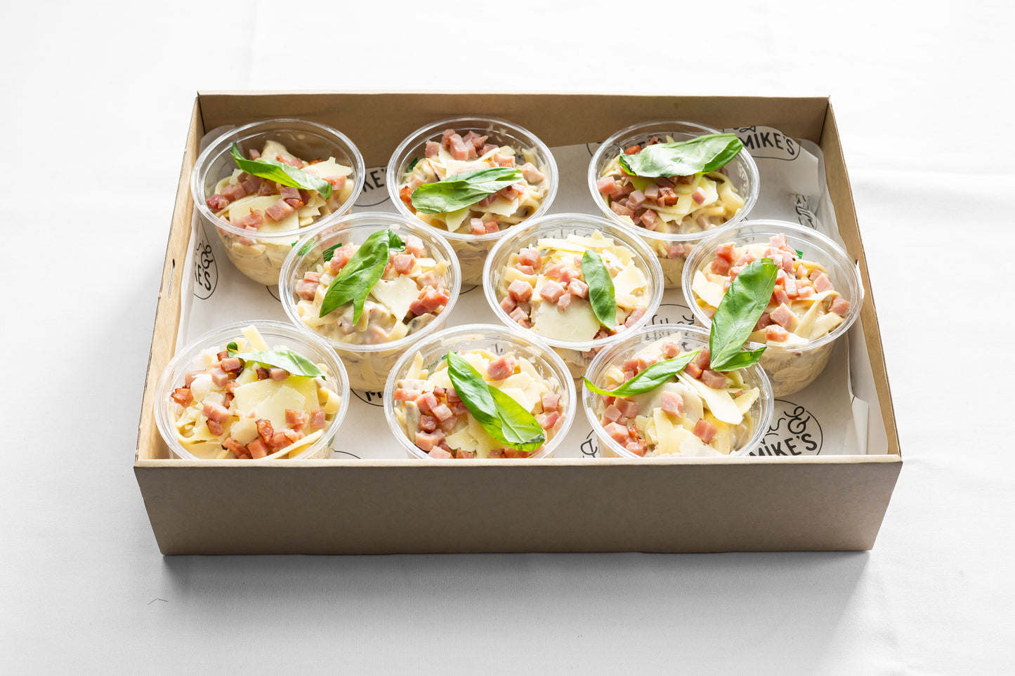 Fettuccini Boscaiola Cups - 9 Cups