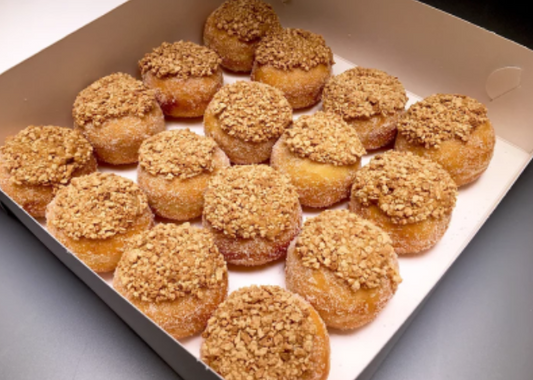 Mini Golden Gaytime Filled Donuts (6 pc)