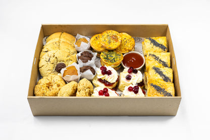 Sweets and Savoury Morning Tea Platter (serves 10 persons)