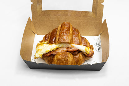 Large Egg and Bacon Croissant