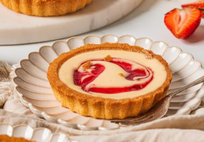 Strawberry Cheesecake Gluten Free Tart